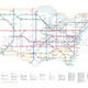 Illustration for article titled What if the US highway system consisted entirely of subways instead?